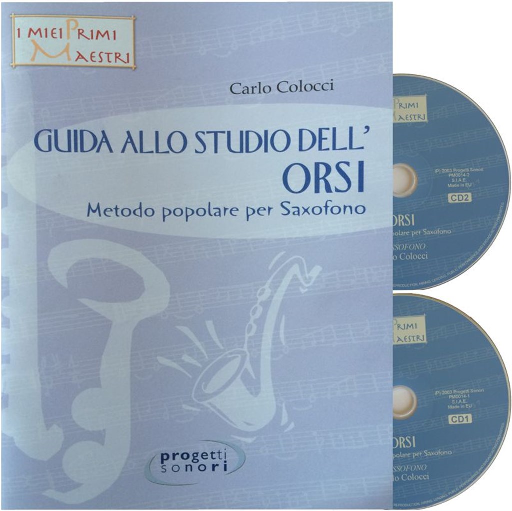Guida Allo Studio Dell'Orsi Met. Popolare Per Sax.